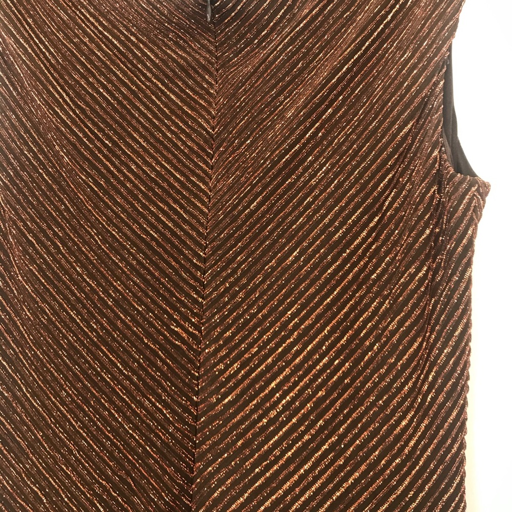Joseph Ribkoff Couture Metallic  beautiful Formal Gown final price - Picture 7 of 11